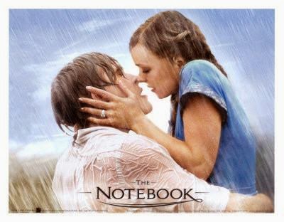 Beso bajo la lluvia beso apasionado de la película The Notebook