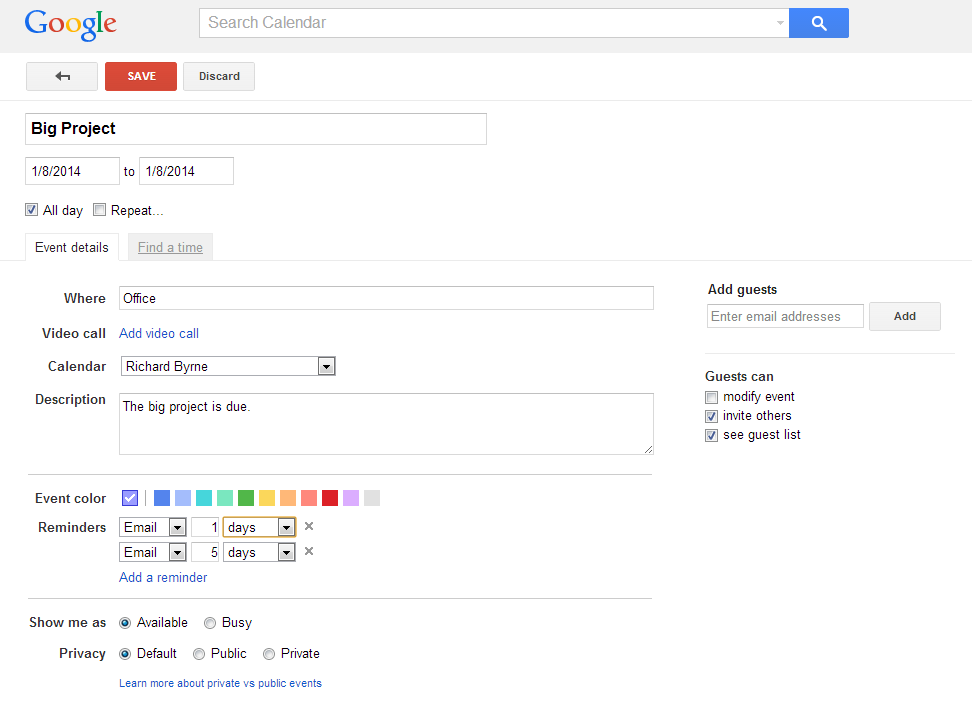 keep track of tasks