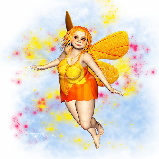 Sugar Plump Fairy, Orange Sherbet by Tori Beveridge