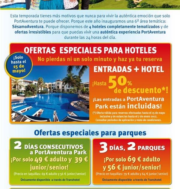 Port Aventura Descuentos Espectaculares Viajemanía