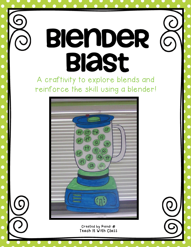 Teach it With Class Blender Blend Unit