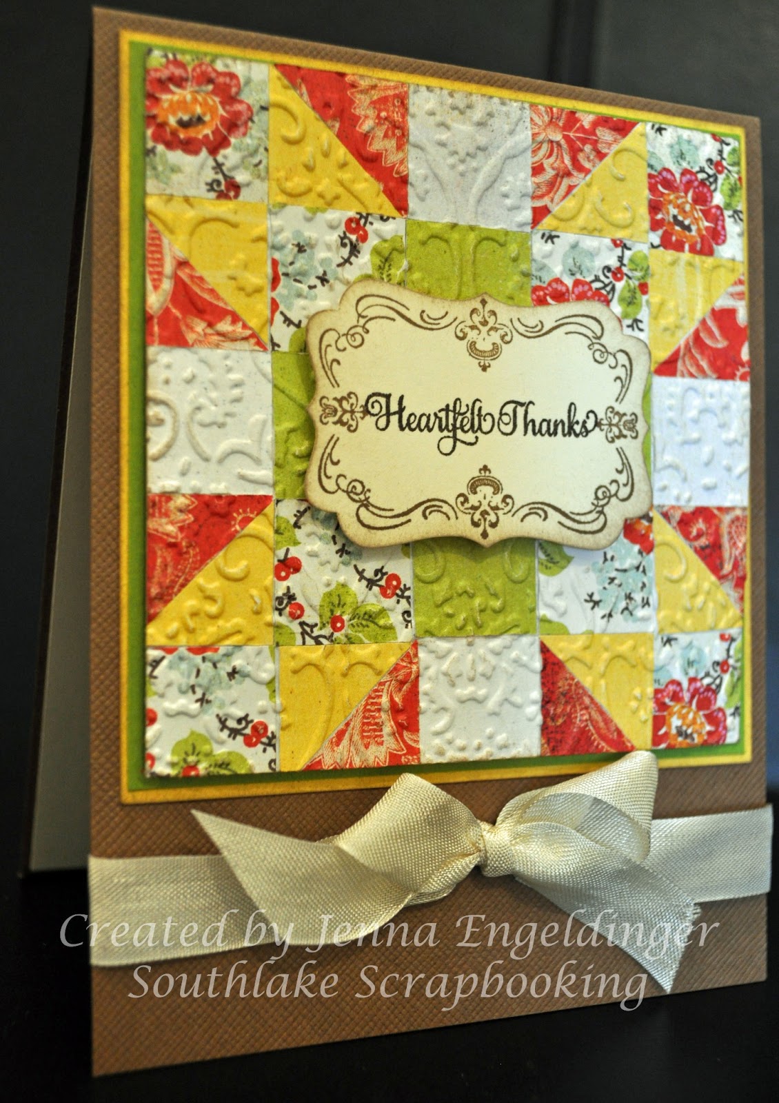 Southlake Scrapbooking Quilted Card