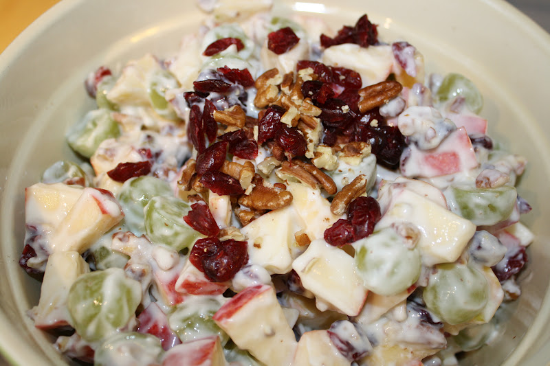 Hot Dinner Happy Home Apple Yogurt Salad