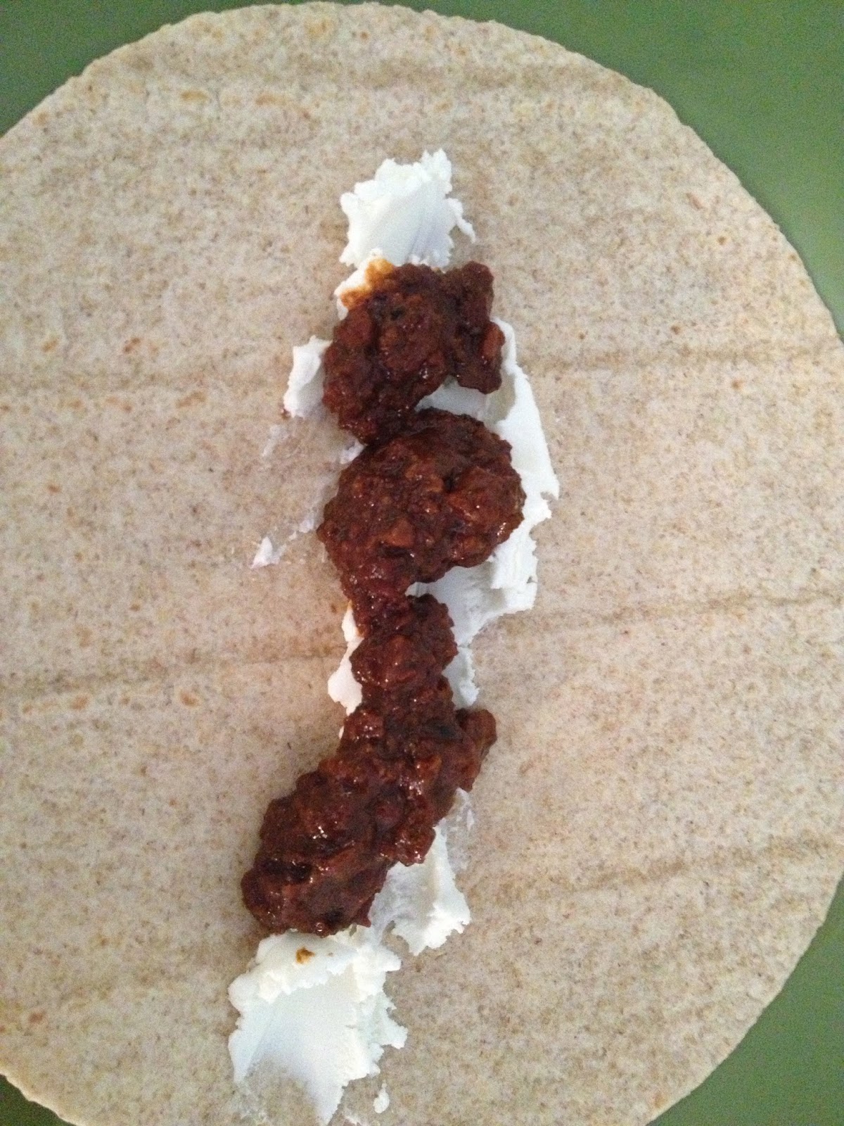 Working Out and Eating In Fajitas with Mole Sauce, Goat Cheese, and