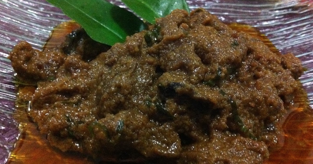 cara masak rendang daging kerbau Cara Memasak
