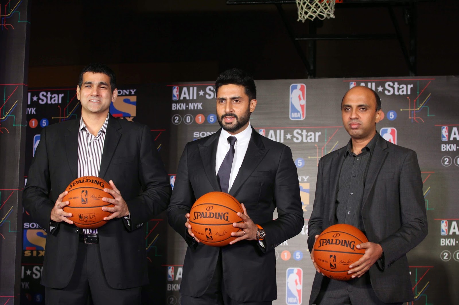  Abhishek Bachchan at NBA All Stars press meet