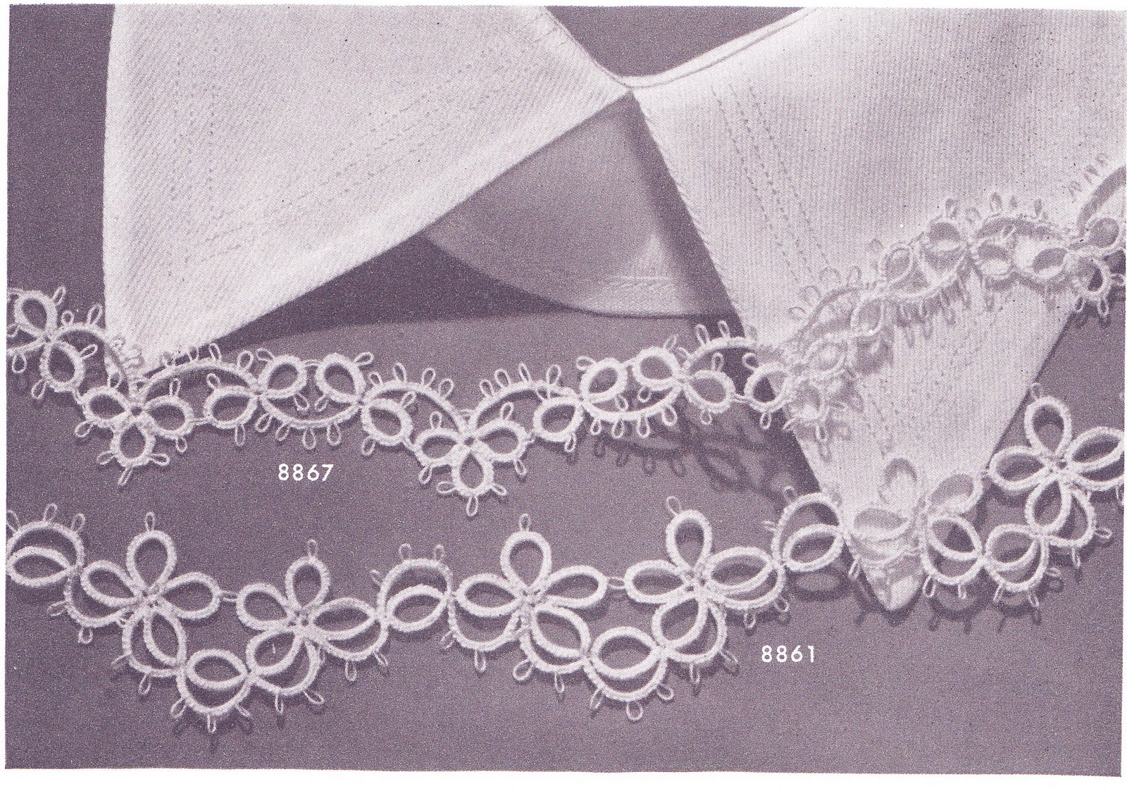 Ambitatterous Tatting Tea Tuesday Edging toward Spring