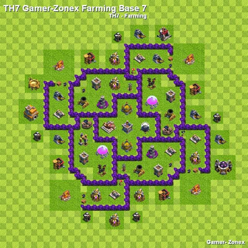 TH7 Gamer-Zonex Farming Base 7 TH7 Gamer-Zonex Farming Base 7