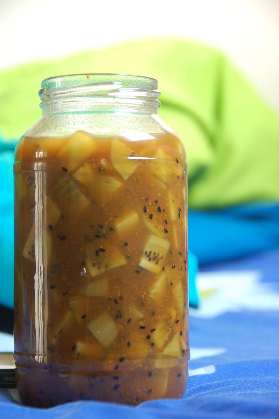 Torshi Mango (Persian Mango Pickle)