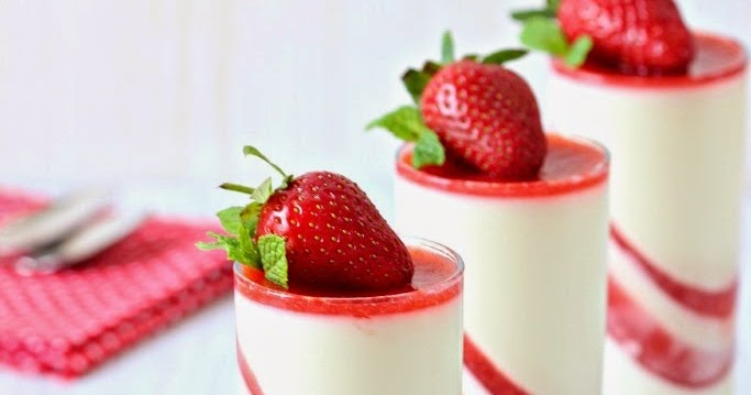 Strawberry Pannacotta Lincy S Cook Art