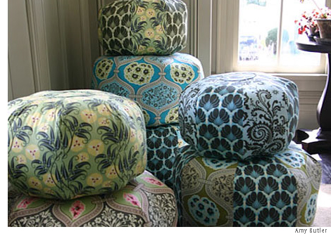 Getting It Together A Passion For Poufs Beauteous Amy Butler Pouf Ottoman Getting It Together A Passion For Poufs Beauteous Amy Butler Pouf Ottoman