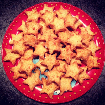 Cheesy Christmas Stars