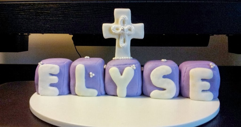 Christening Mini Cakes