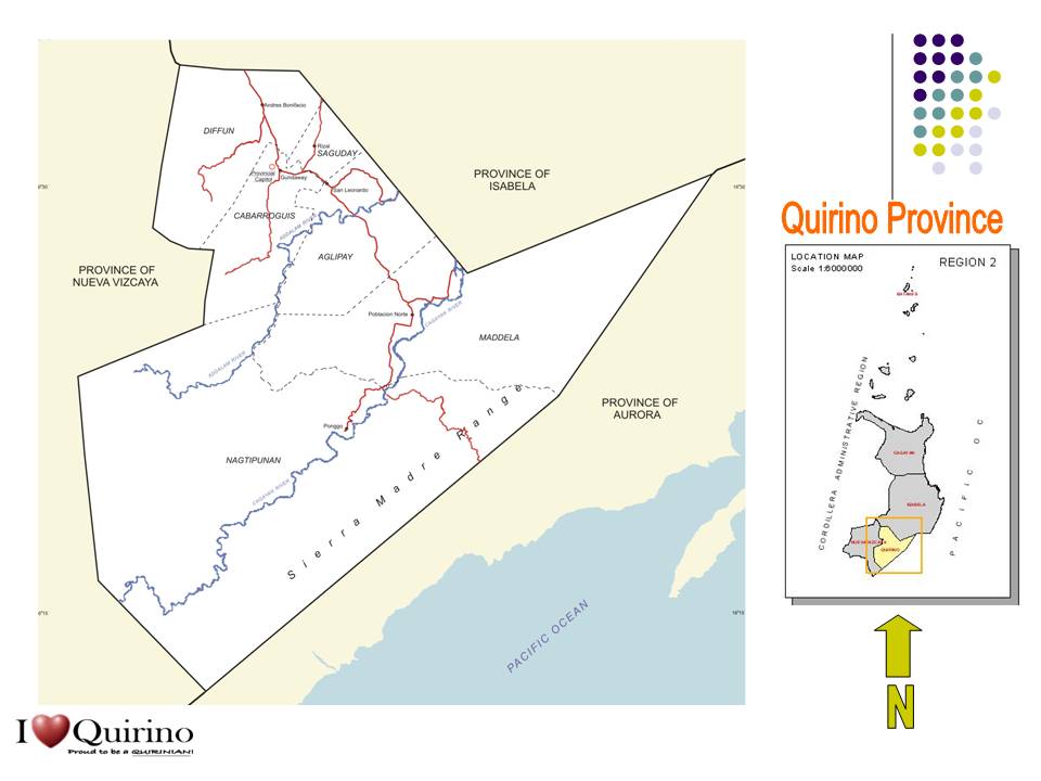 I Love Quirino PROVINCIAL SEAL AND THE PHYSICAL PROFILE OF THE PROVINCE
