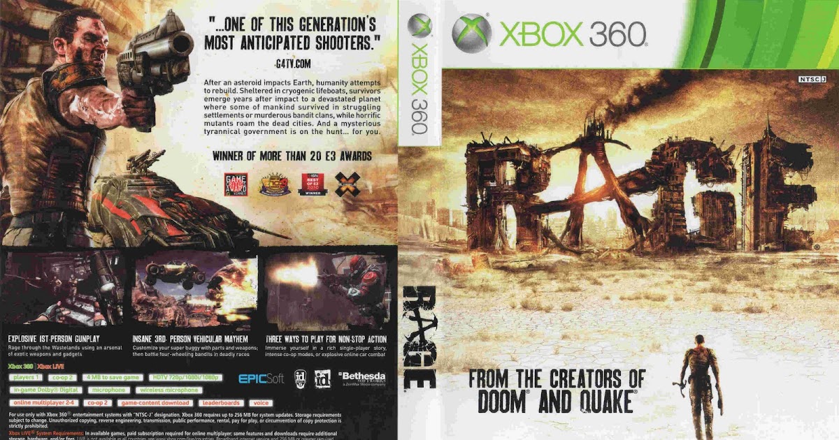 Rage XBOX 360 Geee