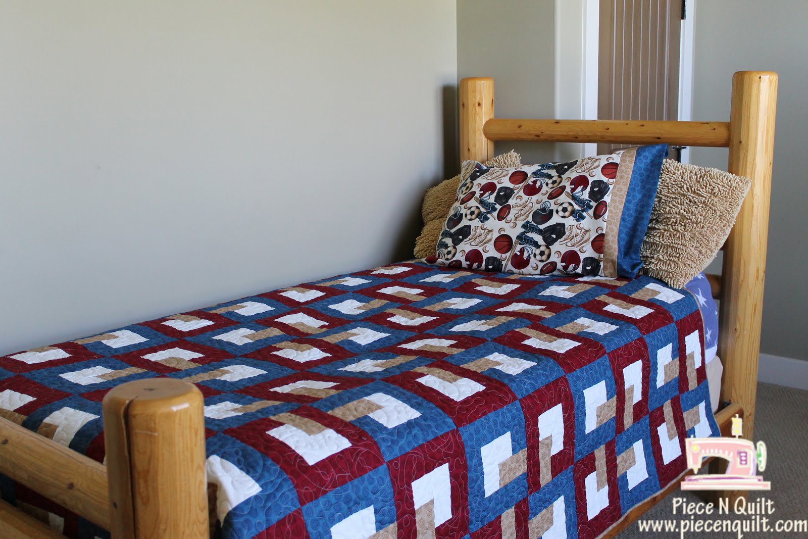 Piece N Quilt Squared Inside and Out {a free quilt tutorial}