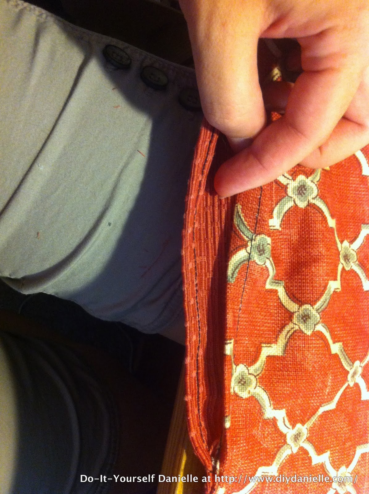 DIY Chair Arm Covers DIY Danielle