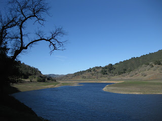 Uvas Reservoir, west of San Martin, California