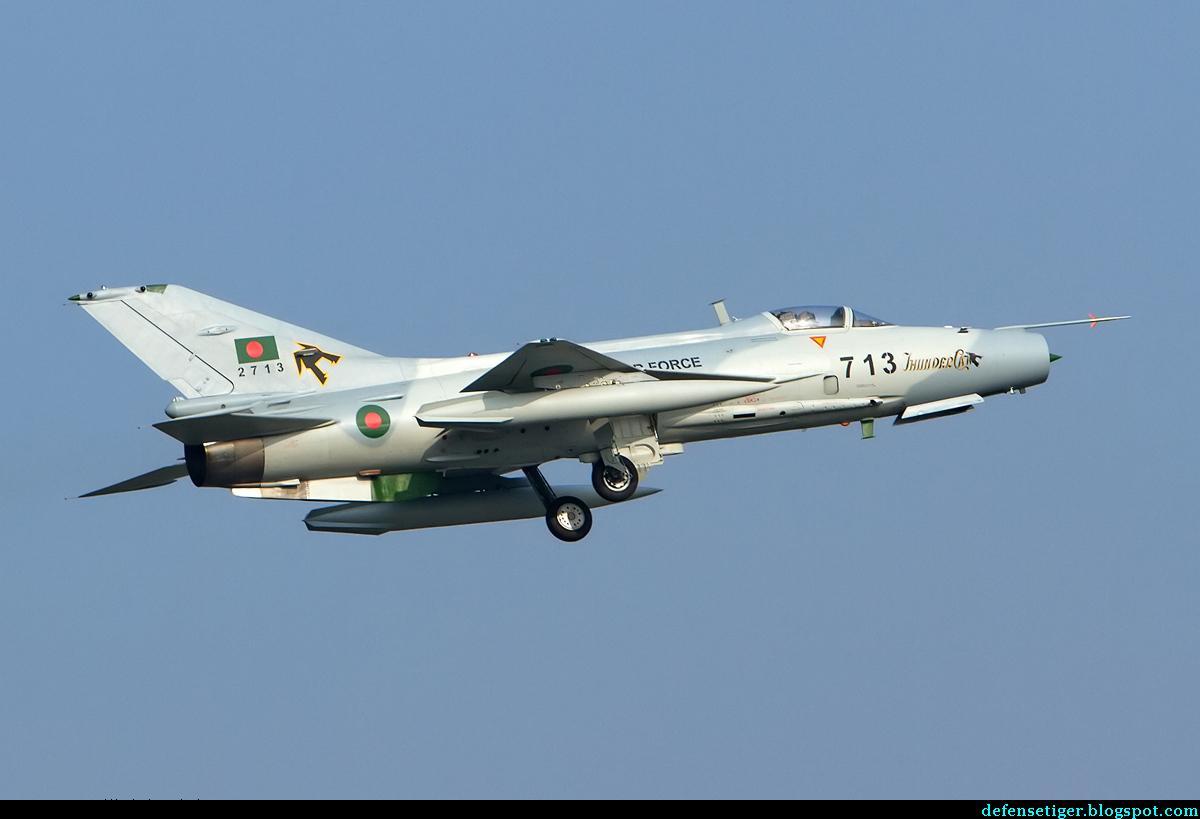 Defense Strategies Bangladesh Air Force's F7MB, F7BG, F7BGI Fighter