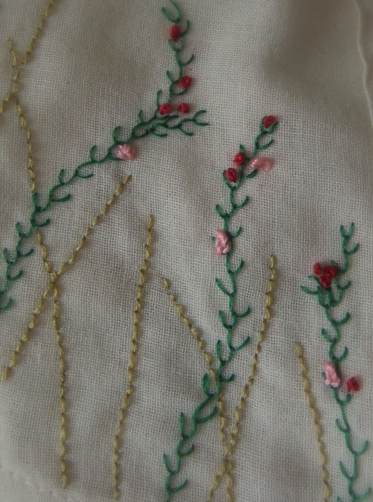 Toft's Nummulite Tova, embroidered