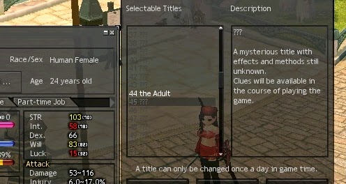 Mabinogi Titles