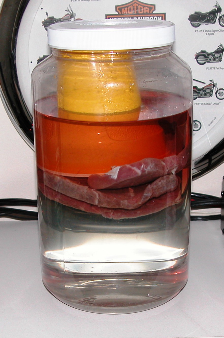 Living Prepared Brine Salt Preserving Meat for the Long Term