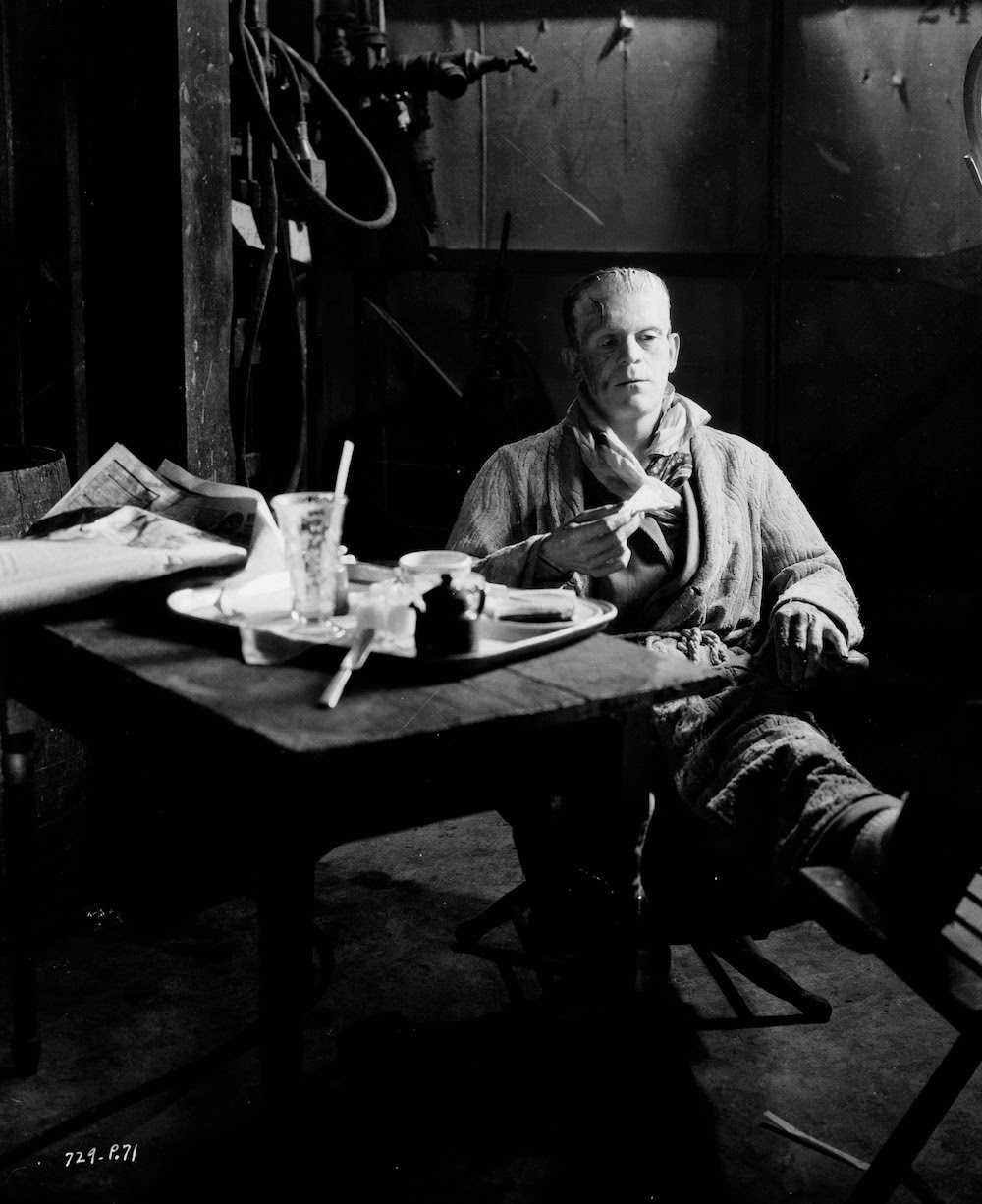 Fascinating Historical Picture of Boris Karloff in 1935 
