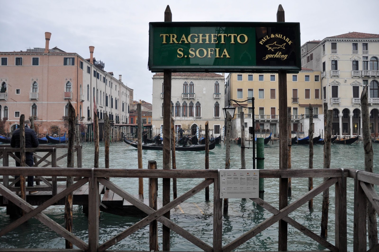 Traghetto S. Sofia stop, Venice, Italy