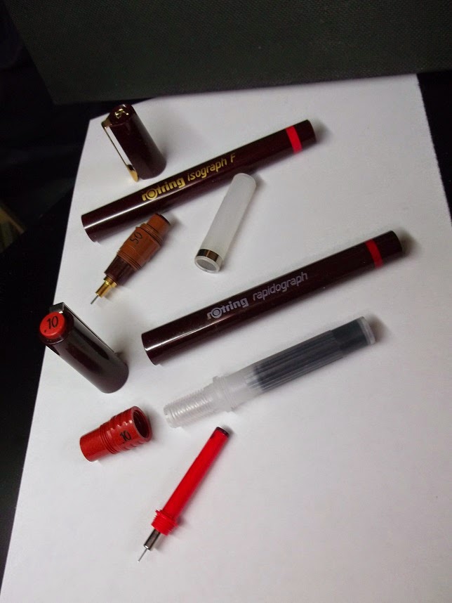 C'est de la merde ton stylo ROTRING Rapidograph & Isograph