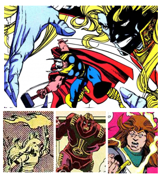 Thor versus Malekith, Bitterwood, Grendell and Wormwood Thor The Dark World Movie News CMAQUEST Super Hero Watch