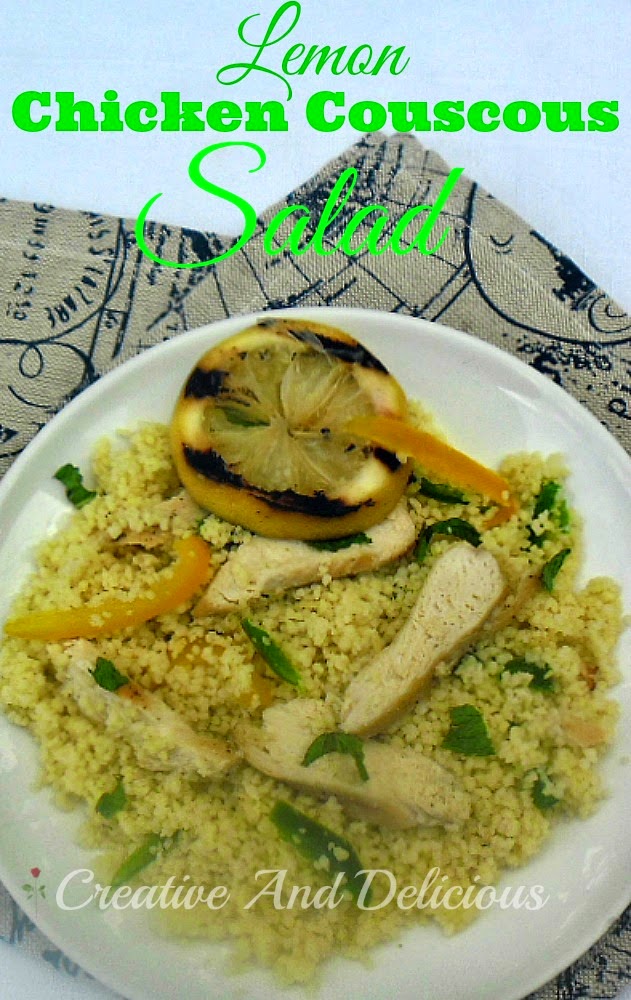 Creative and Delicious Lemon Chicken Couscous Salad