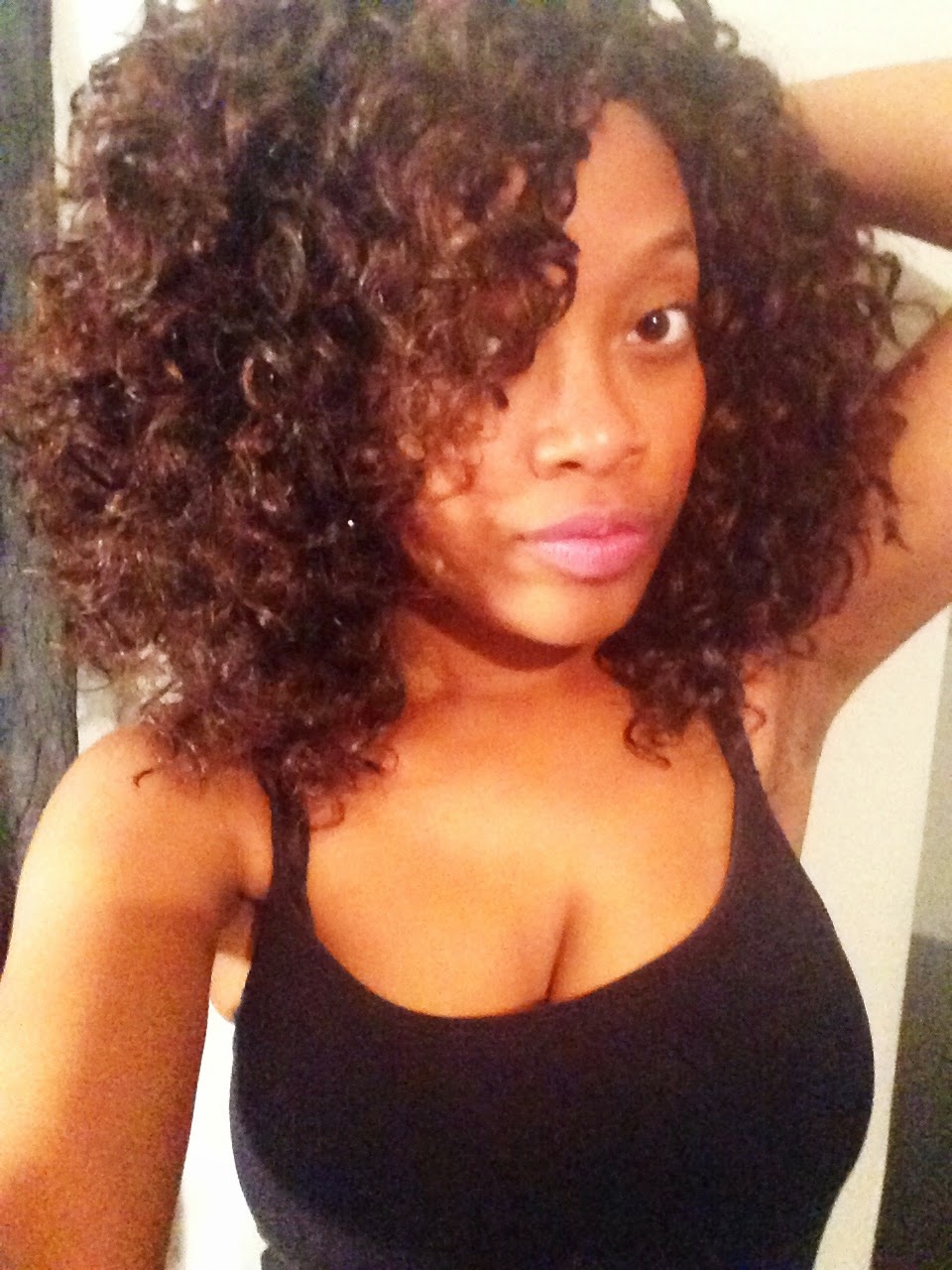 Gogo Curl Crochet Braids with Hair