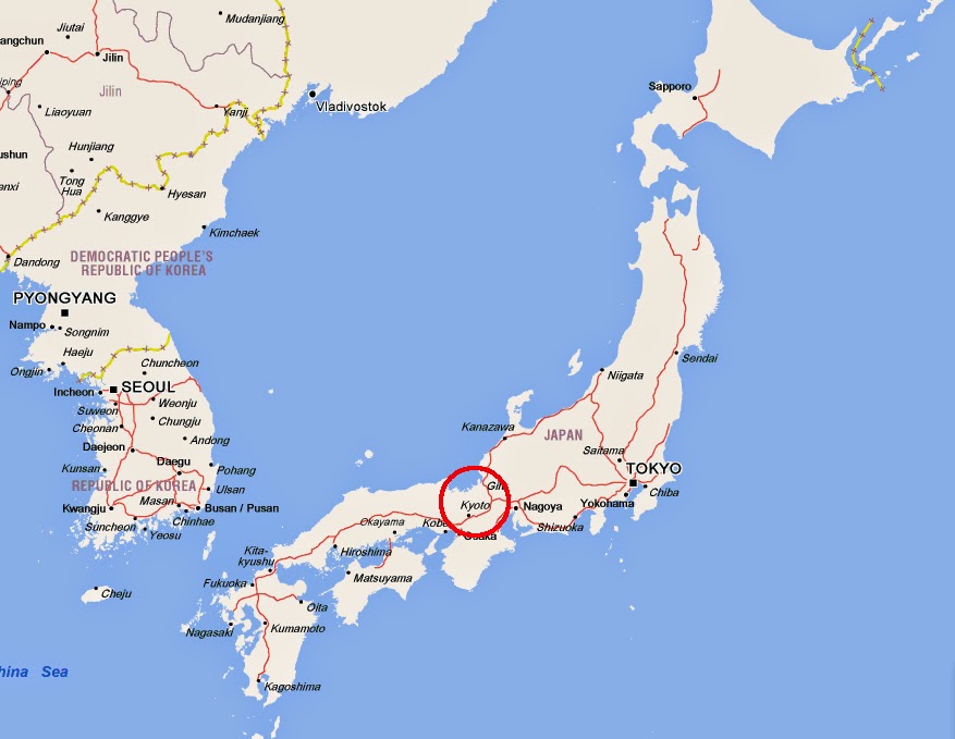 Ubicacion Geografica De Japon En El Mapa