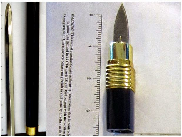 Sword Cane (SAT), Lipstick Knife (DTW)