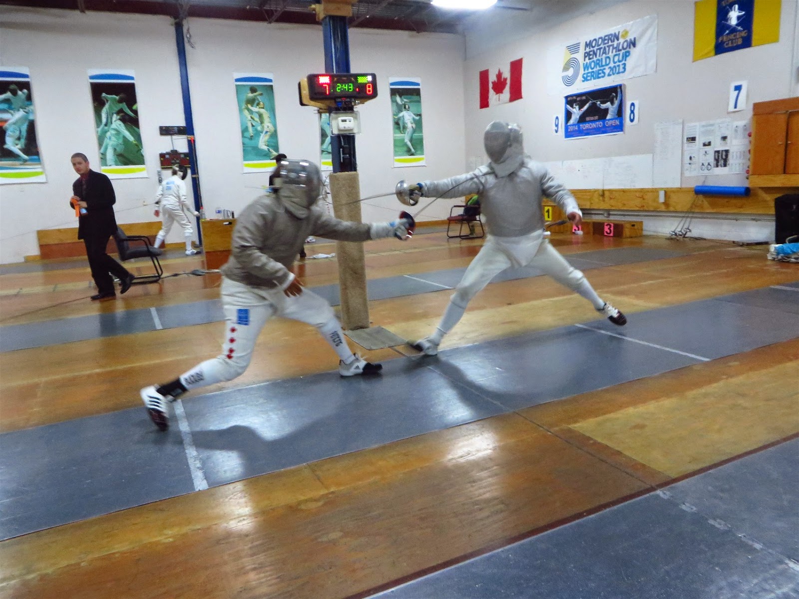 The World of Gord Fencing in Veterans Sabre at the Toronto Open