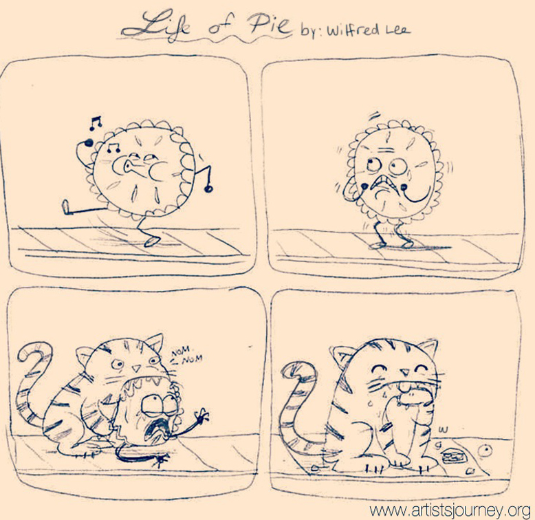 Life of Pie The Art of Wilfred Lee