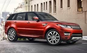 RANGE ROVER RED