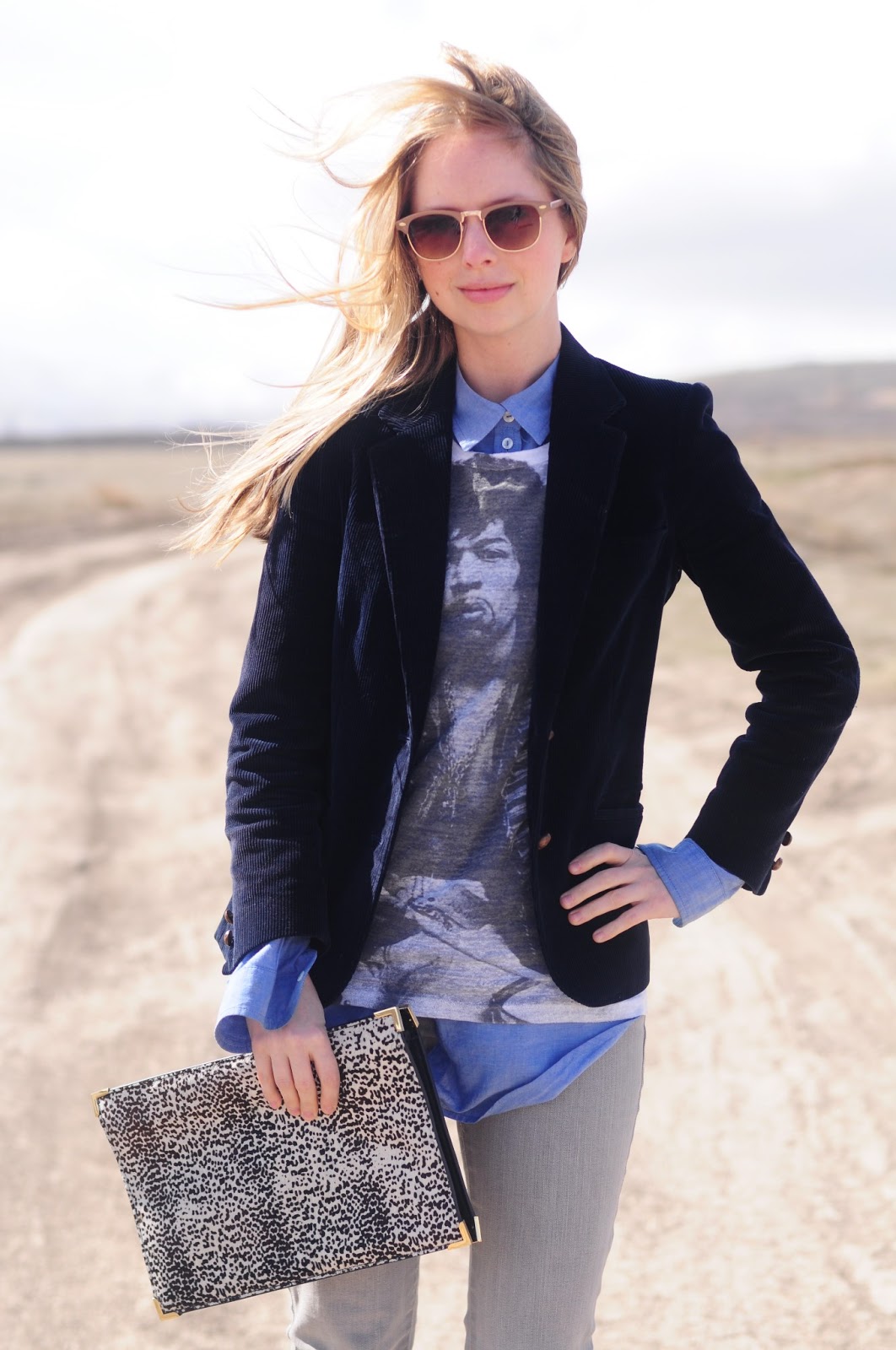 Tshirt and Blazer Thread Ethic Modest Fashion