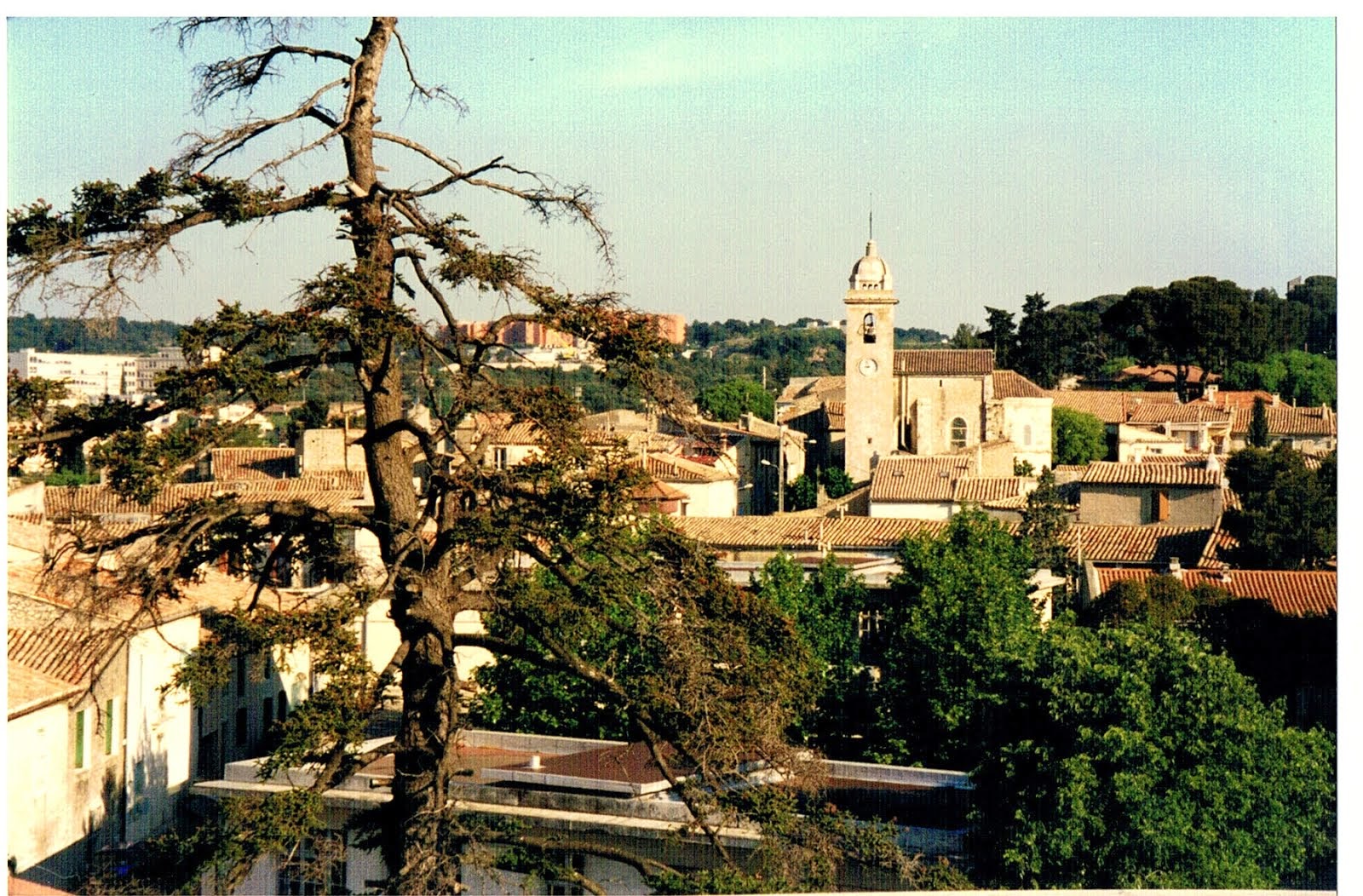 vue sur le coeur millénaire du village