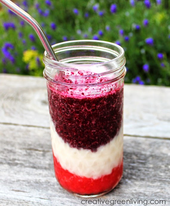 TriColor Patriotic Fruit Cooler Recipe Creative Green Living