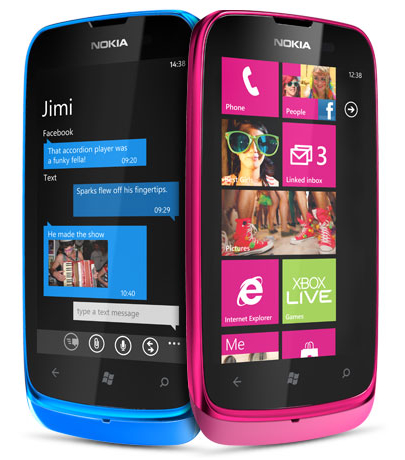 Spesifikasi dan Harga Nokia Lumia 610 Spesifikasi dan Harga Nokia Lumia 610