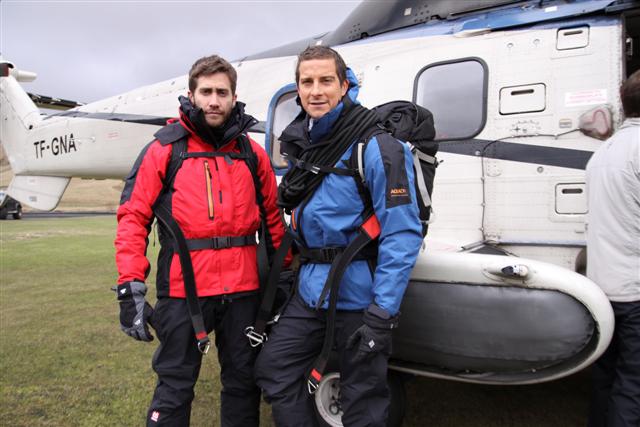 Bear Grylls Helicopter