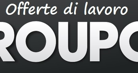 Lavorare per groupon da casa