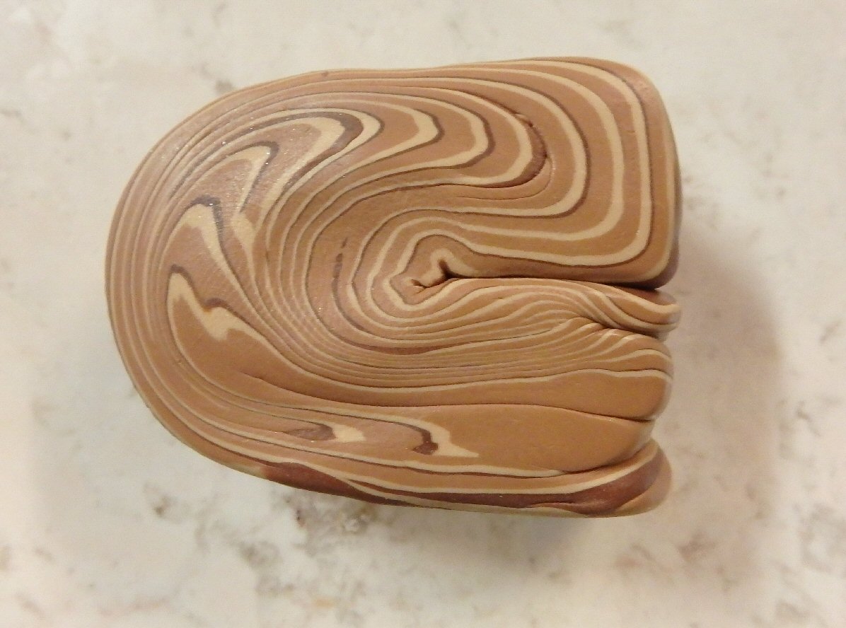 Pauline Persing Art, Writing,& Natural History Polymer Clay "Wood"