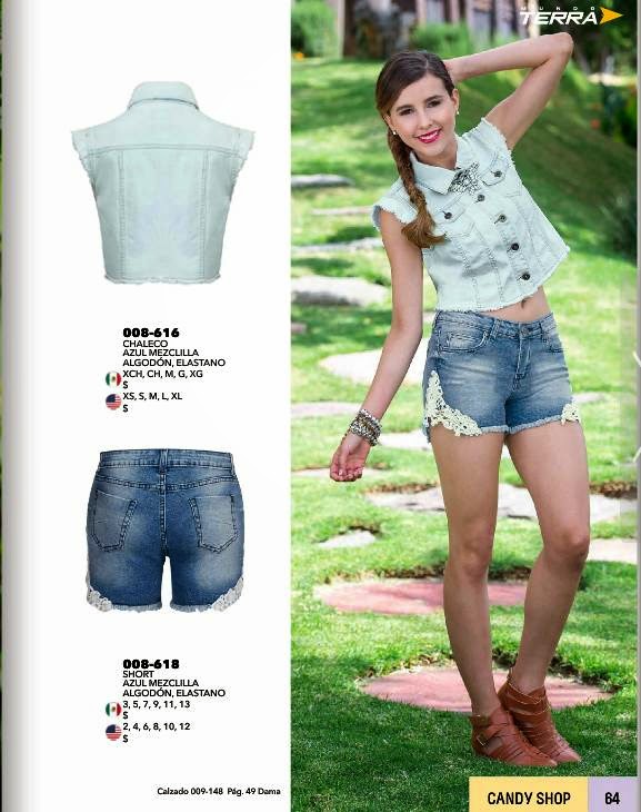 Paulina Goto luce Short y Chaleco de Terra PV15 Paulina Goto luce Short y Chaleco Terra PV15
