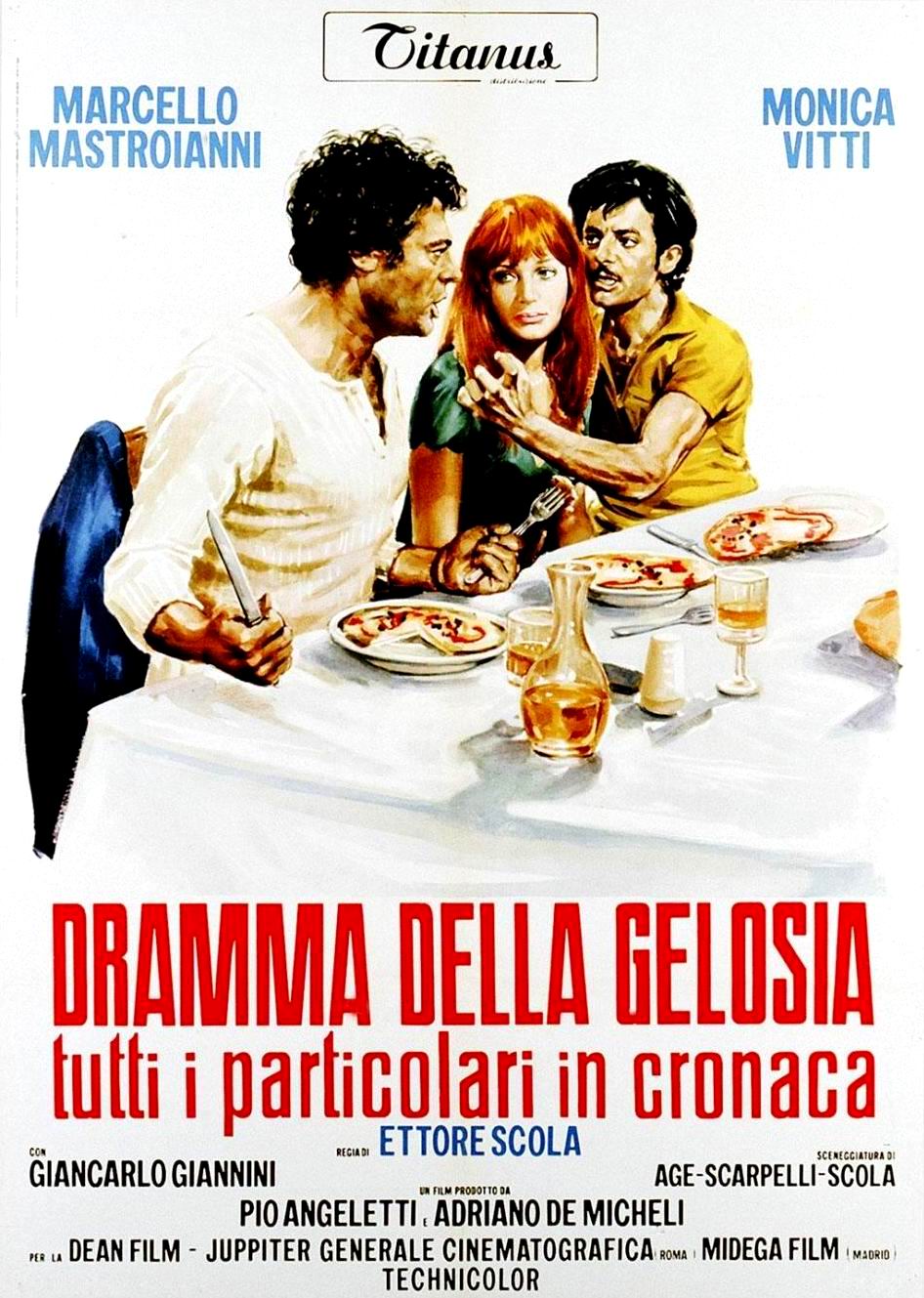 Drame de la jalousie (1969) Ettore Scola - Dramma della gelosia : Tutti i particolari in cronaca
