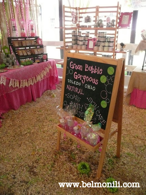 green bubble gorgeous, bel monili, country living fair, country living magazine, handmade soap, artisan soap
