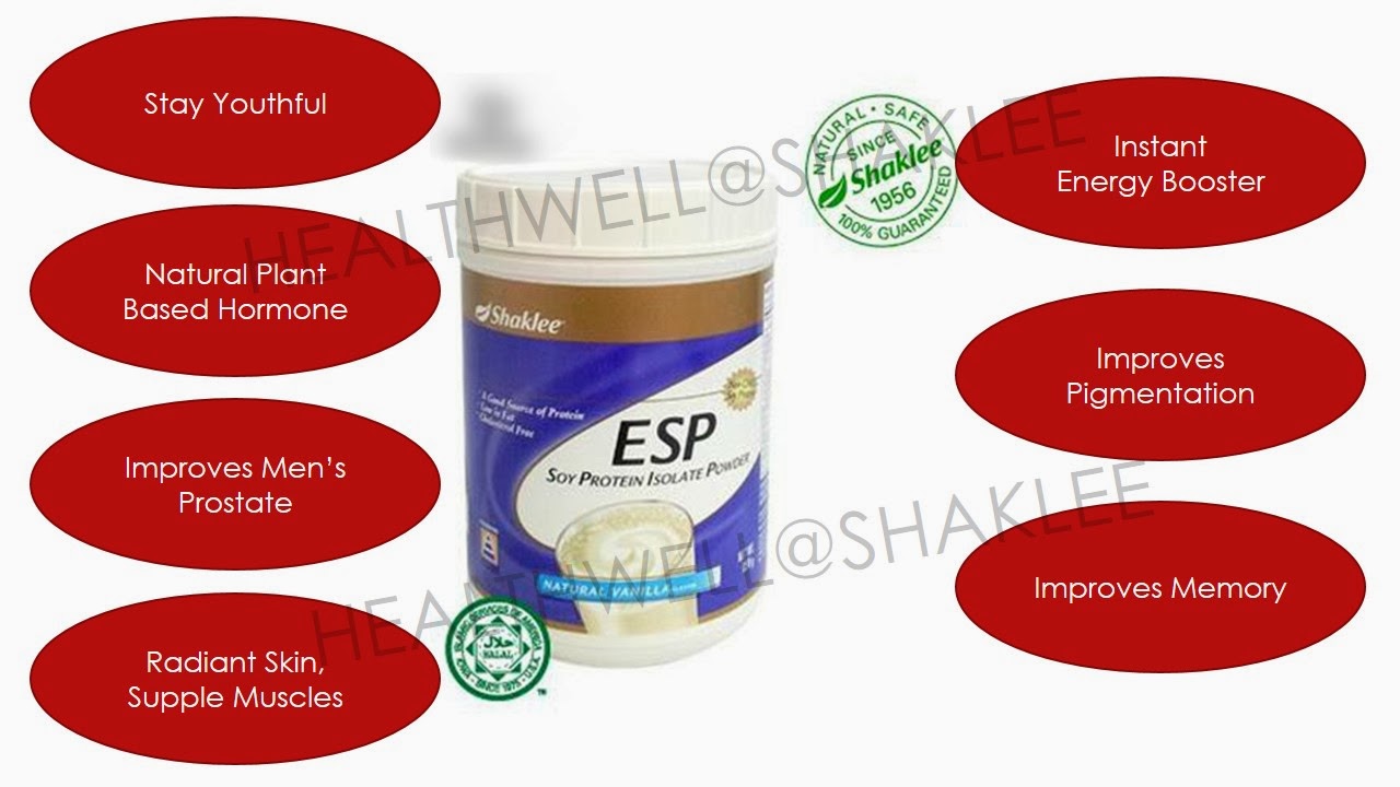 HEALTHWELLSHAKLEE ESP Soy Protein Isolate Powder