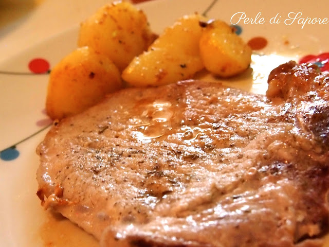 braciole e patate alle spezie