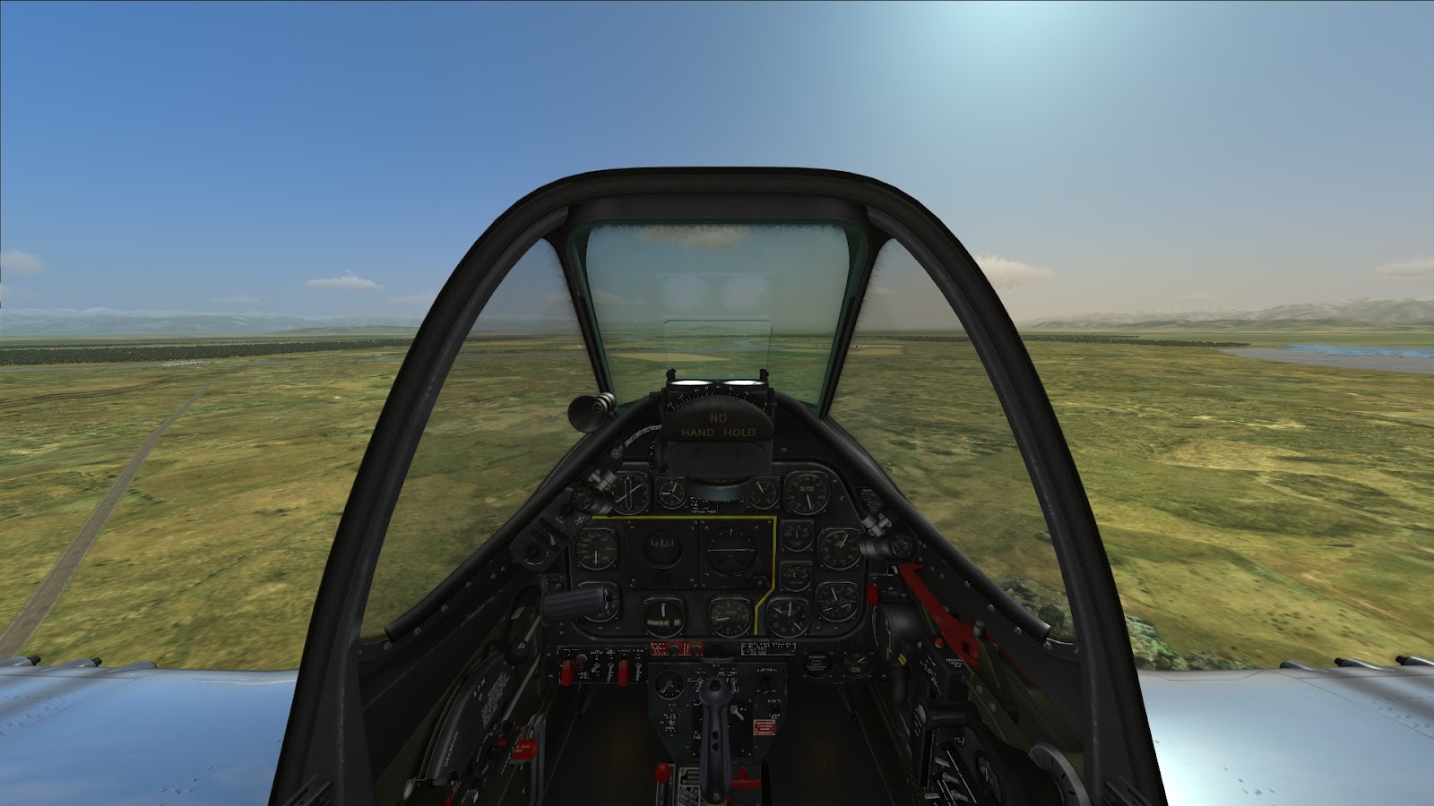Nightshine On: DCS P-51D - Inside the cockpit
